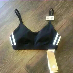 XS Adidas Sports Bra Black and White NWT